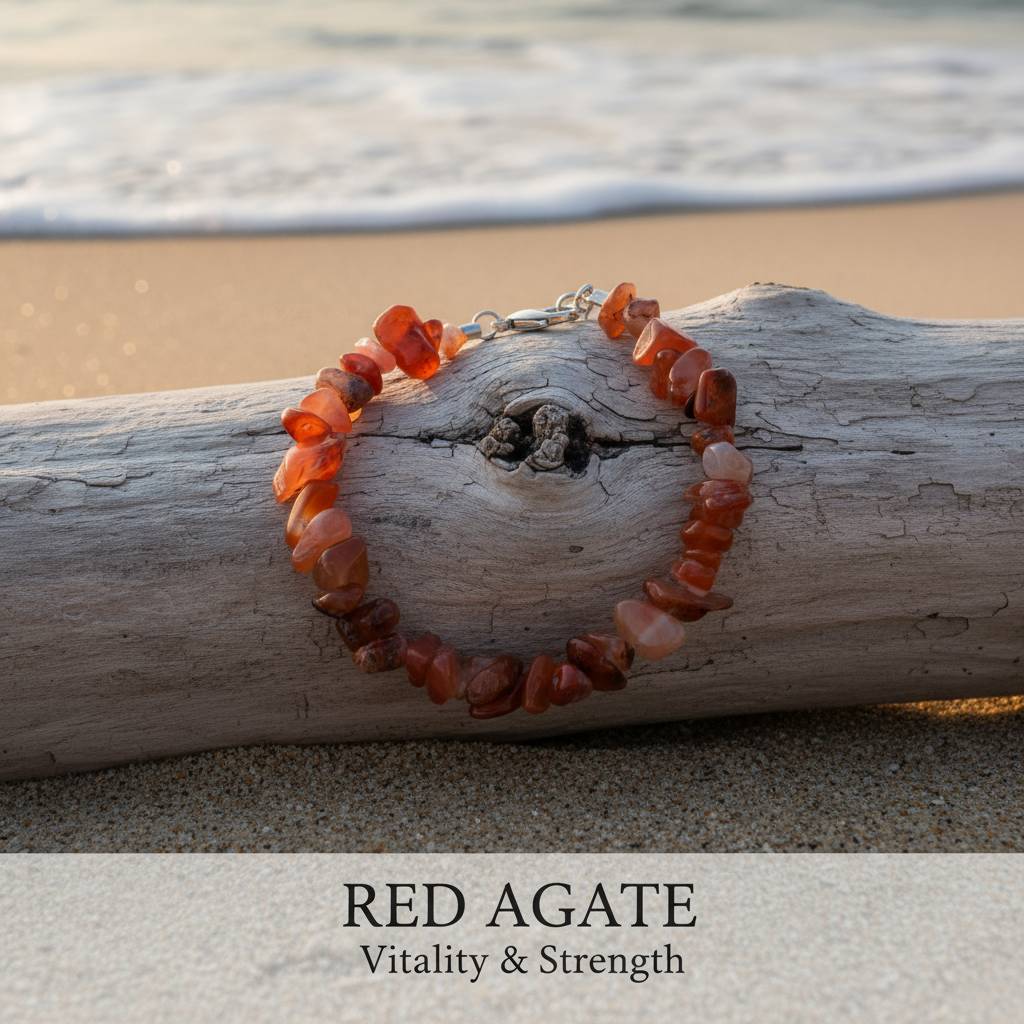 Red Agate - Vitality & Strength